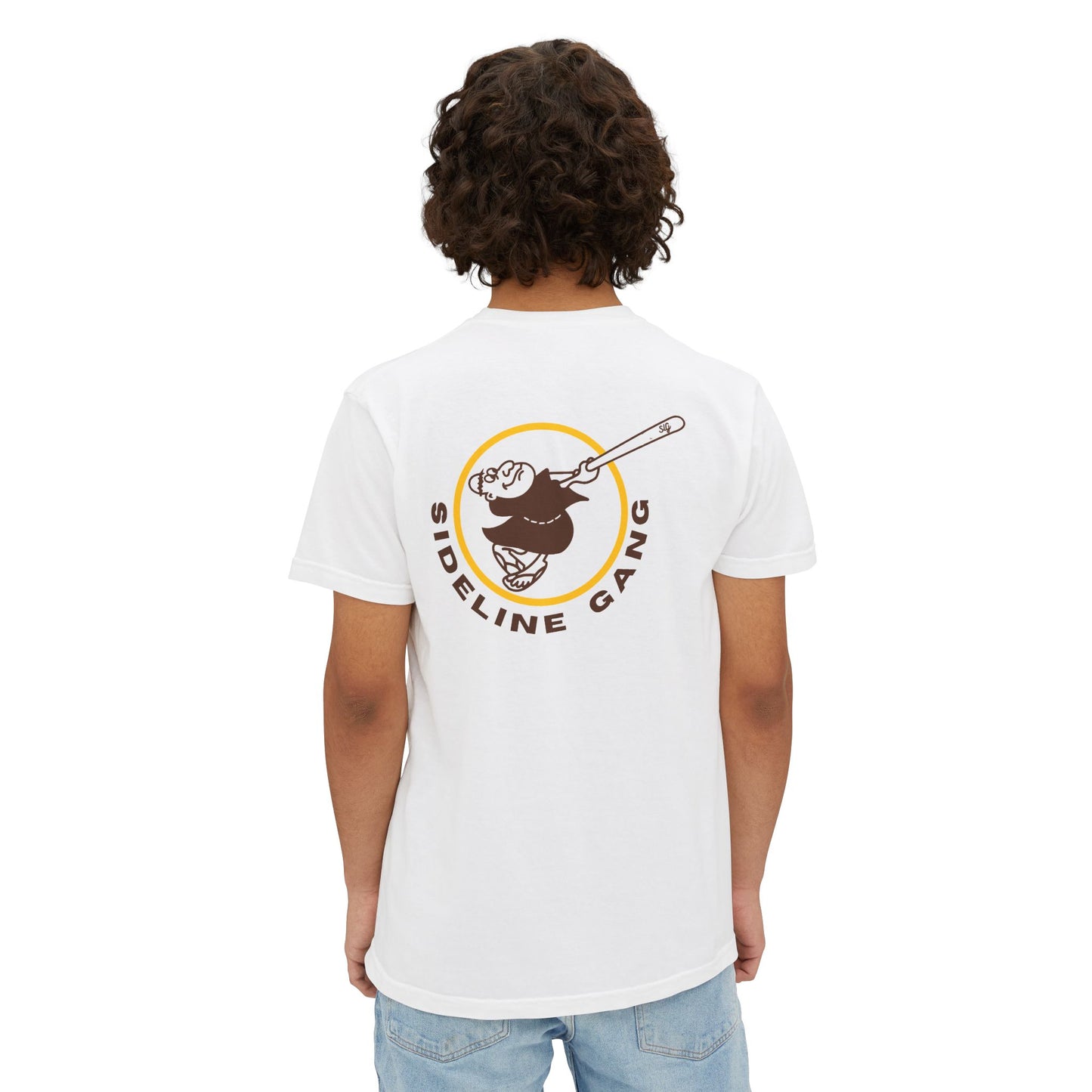 Sideline Gang's Swinging Friar Pocket Tee