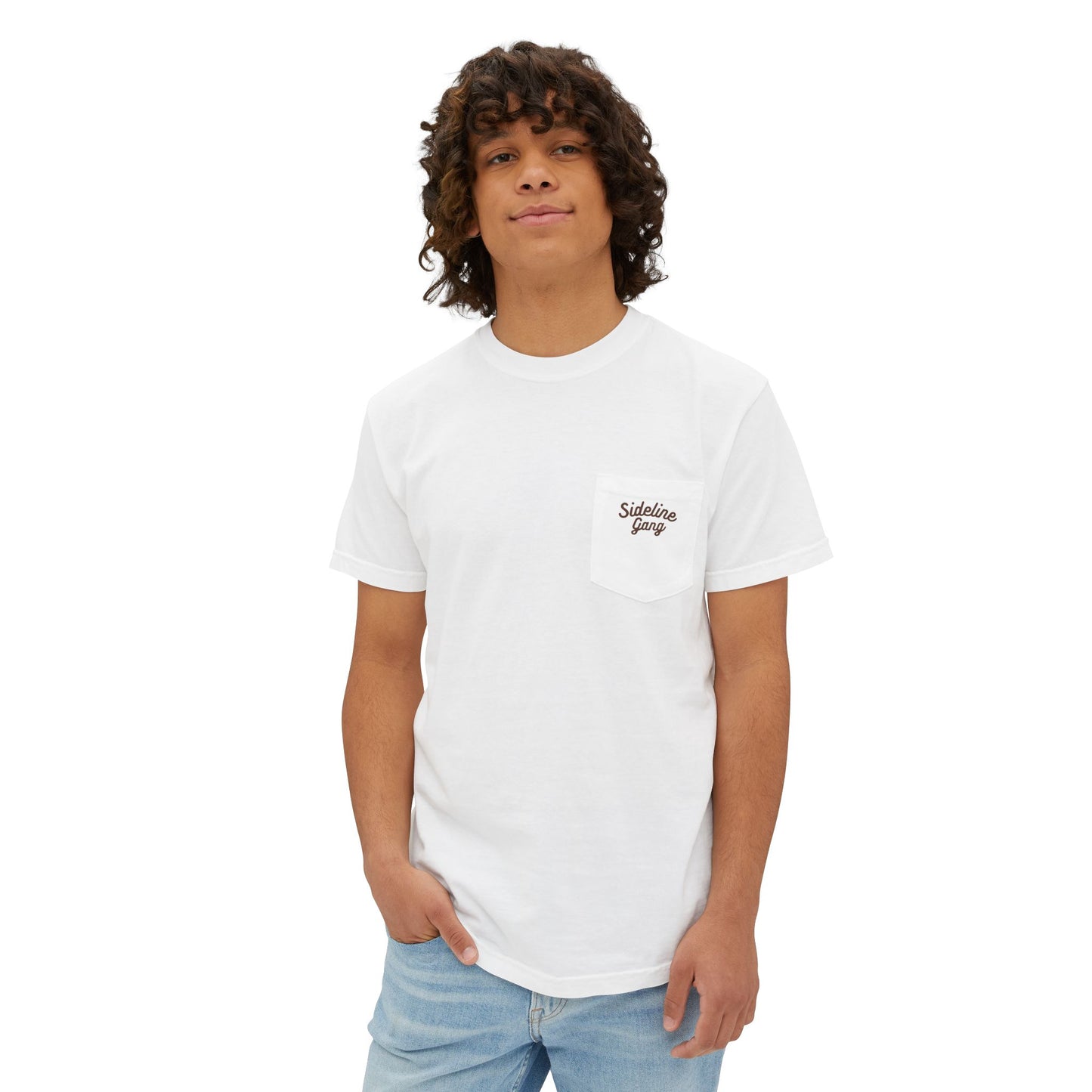 Sideline Gang's Swinging Friar Pocket Tee